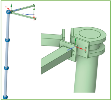 A drawing of a light pole
AI-generated content may be incorrect.